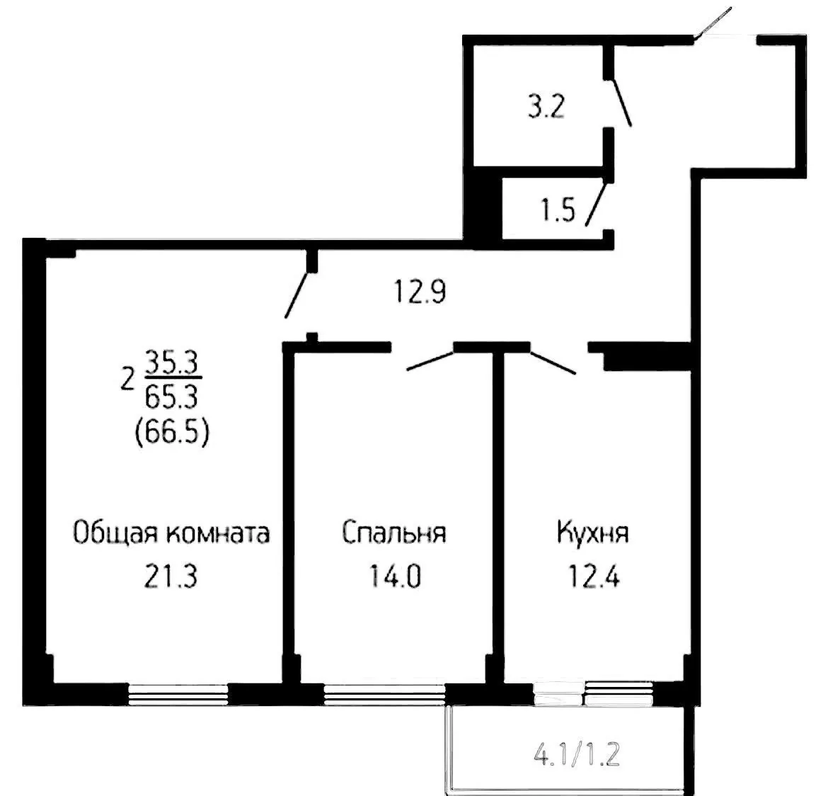 2 - Х КОМНАТНАЯ КВАРТИРА В ЖК ЛИГОВСКИЙ 2
