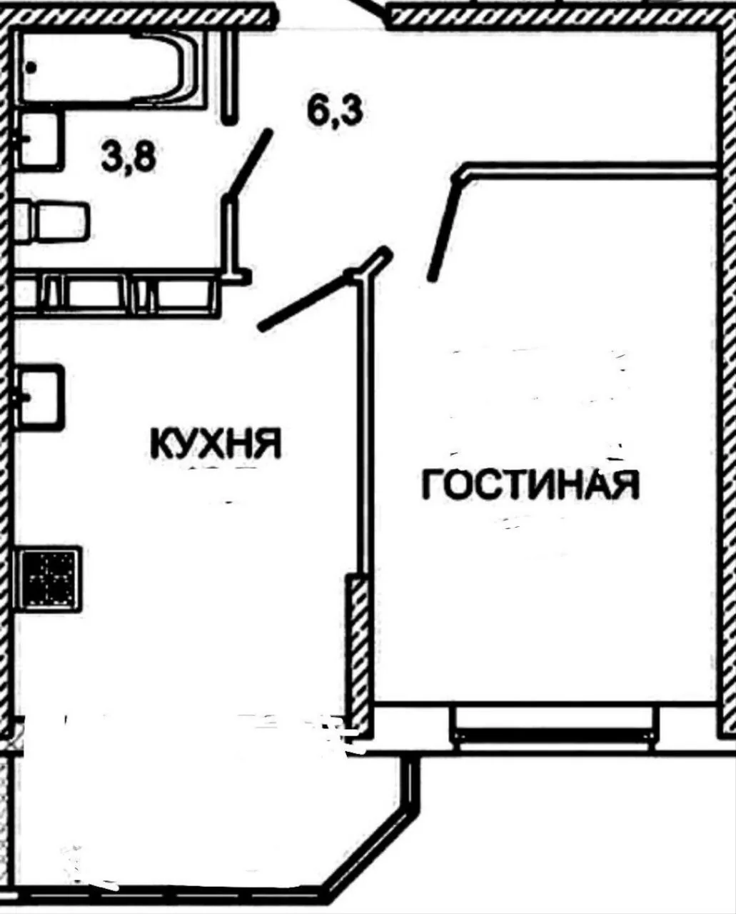 ЕВРО 2 КОМНАТНАЯ КВАРТИРА В ЖК ПАНОРАМА - миниатюра 23