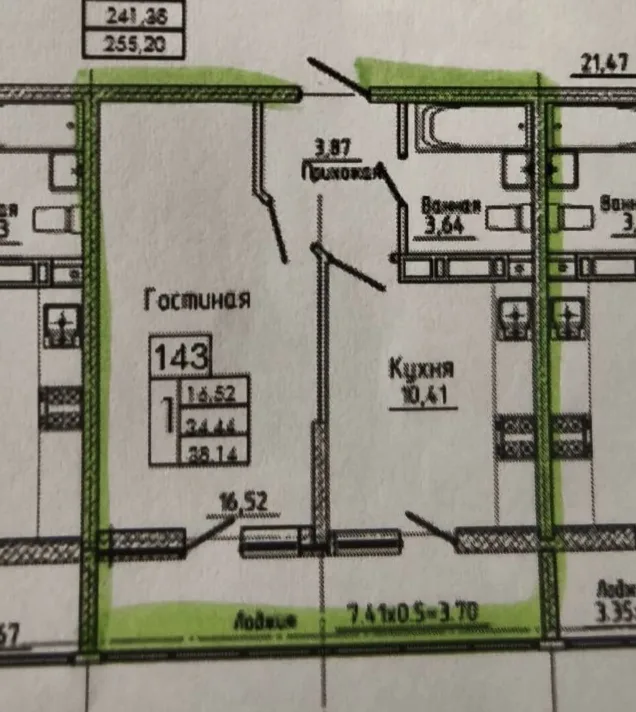 1 КОМНАТНАЯ КВАРТИРА В ЖК ПАНОРАМА - миниатюра 16